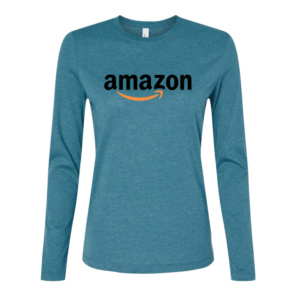 BELLA CANVAS Women’s Amazon Logo Jersey Long Sleeve Tee