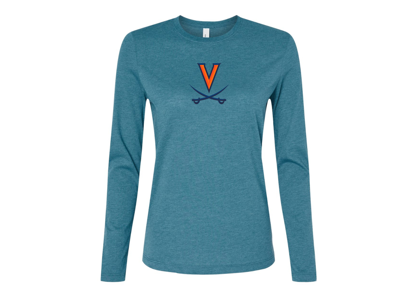 BELLA CANVAS Women’s Virginia Cavaliers Jersey Long Sleeve Tee