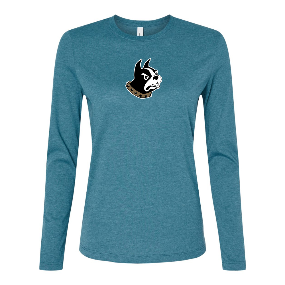 BELLA CANVAS Women’s Wofford Terriers Jersey Long Sleeve Tee