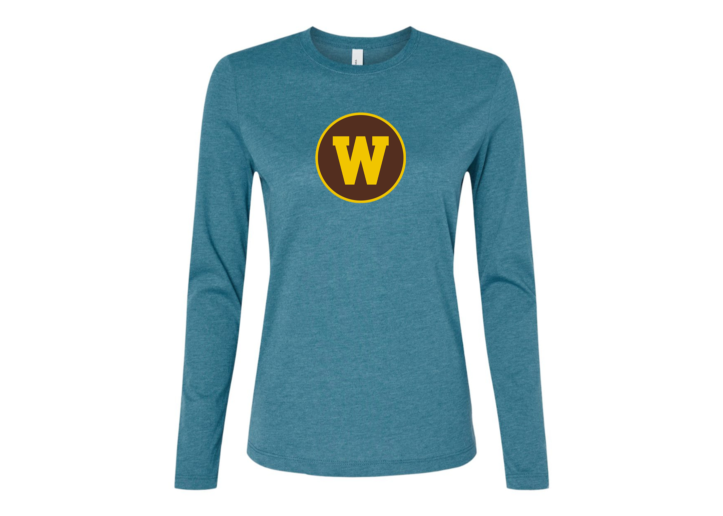 BELLA CANVAS Women’s Western Michigan Broncos Jersey Long Sleeve Tee