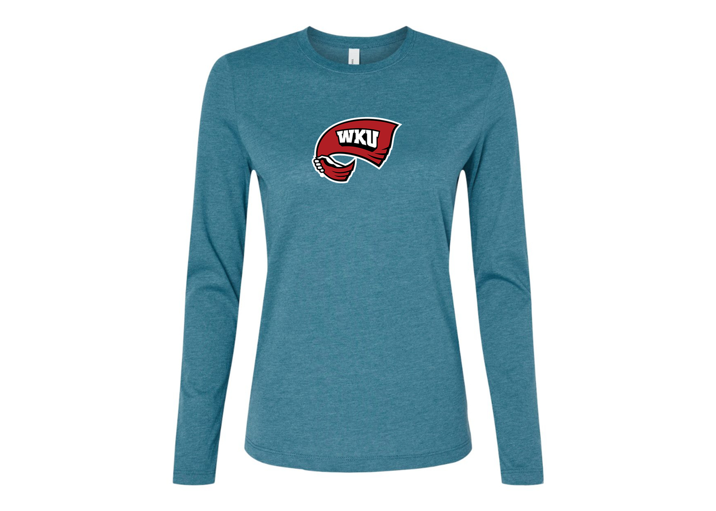 BELLA CANVAS Women’s Western Kentucky Hilltoppers Jersey Long Sleeve Tee