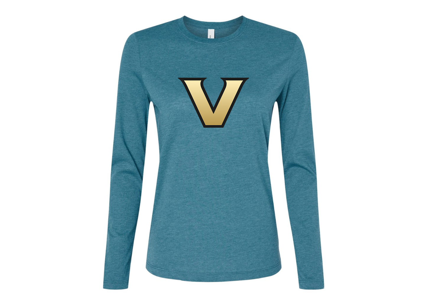 BELLA CANVAS Women’s Vanderbilt Commodores Jersey Long Sleeve Tee