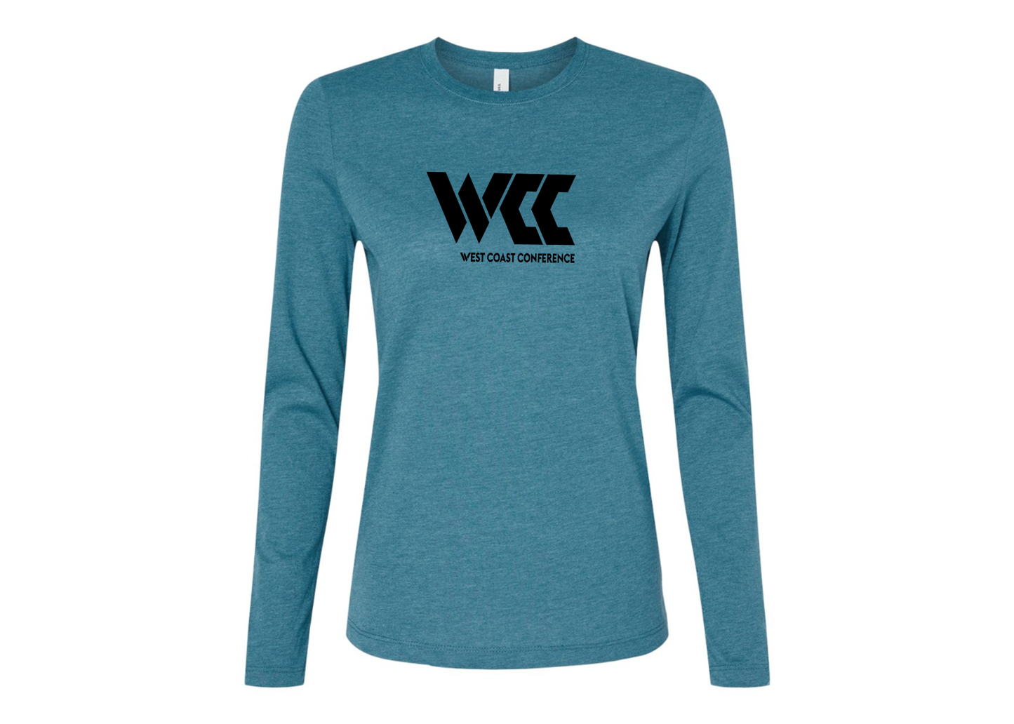 BELLA CANVAS Women’s West Coast Conference Jersey Long Sleeve Tee