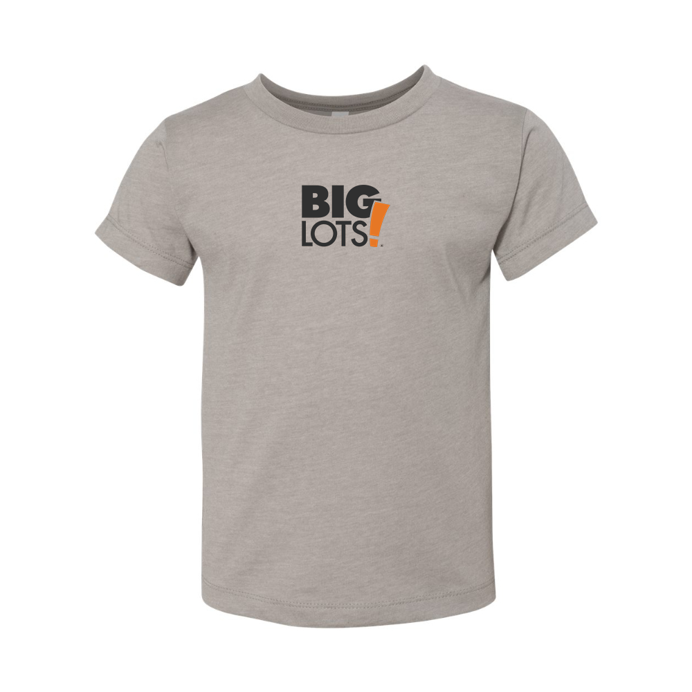 Big Lots Logo BELLA  CANVAS Toddler Jersey Tee