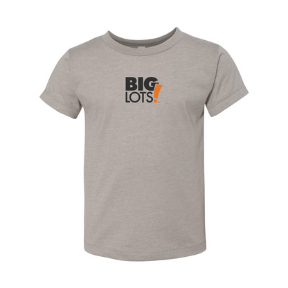 Big Lots Logo BELLA  CANVAS Toddler Jersey Tee