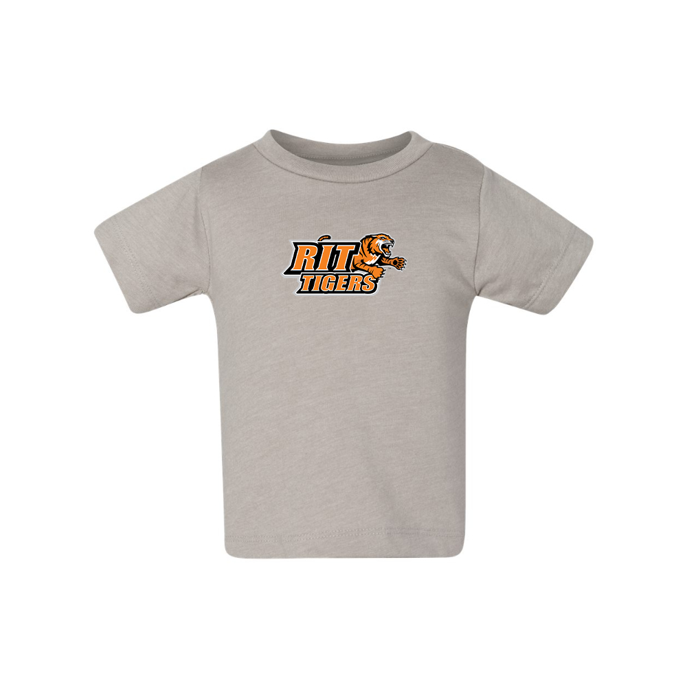 RIT Tigers Logo BELLA CANVAS Infant Jersey Tee