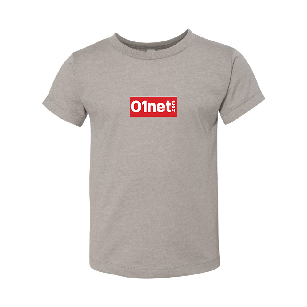 01net Logo BELLA  CANVAS Toddler Jersey Tee