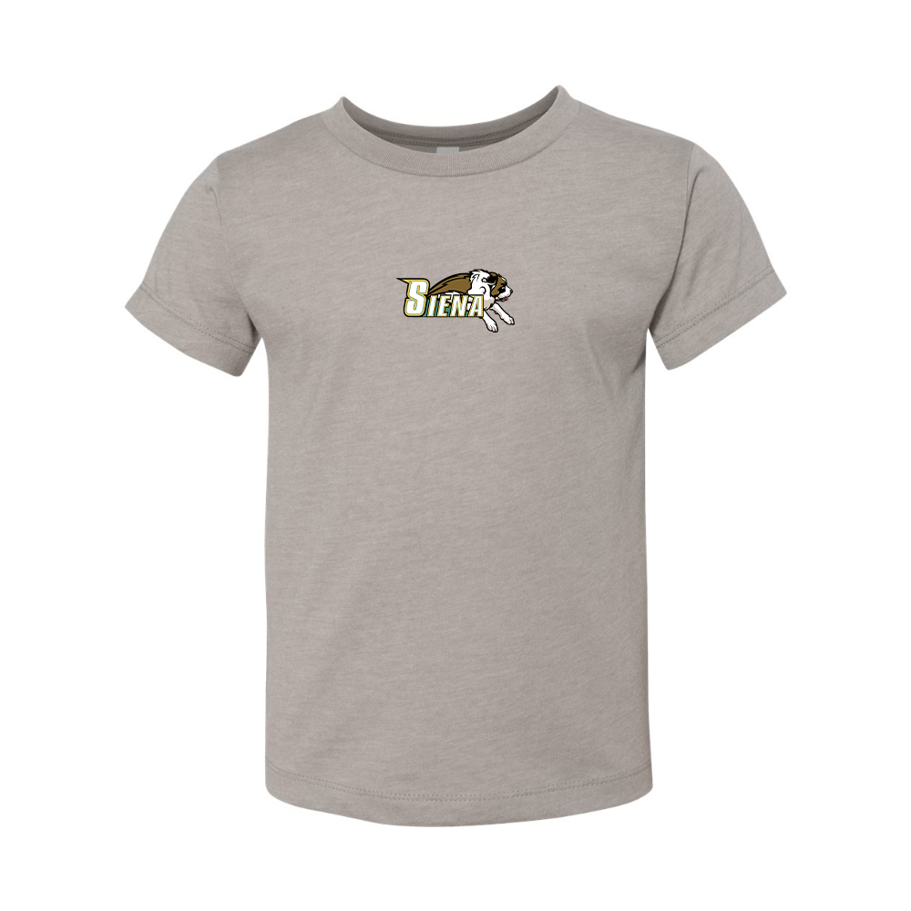 Siena Saints Logo BELLA  CANVAS Toddler Jersey Tee