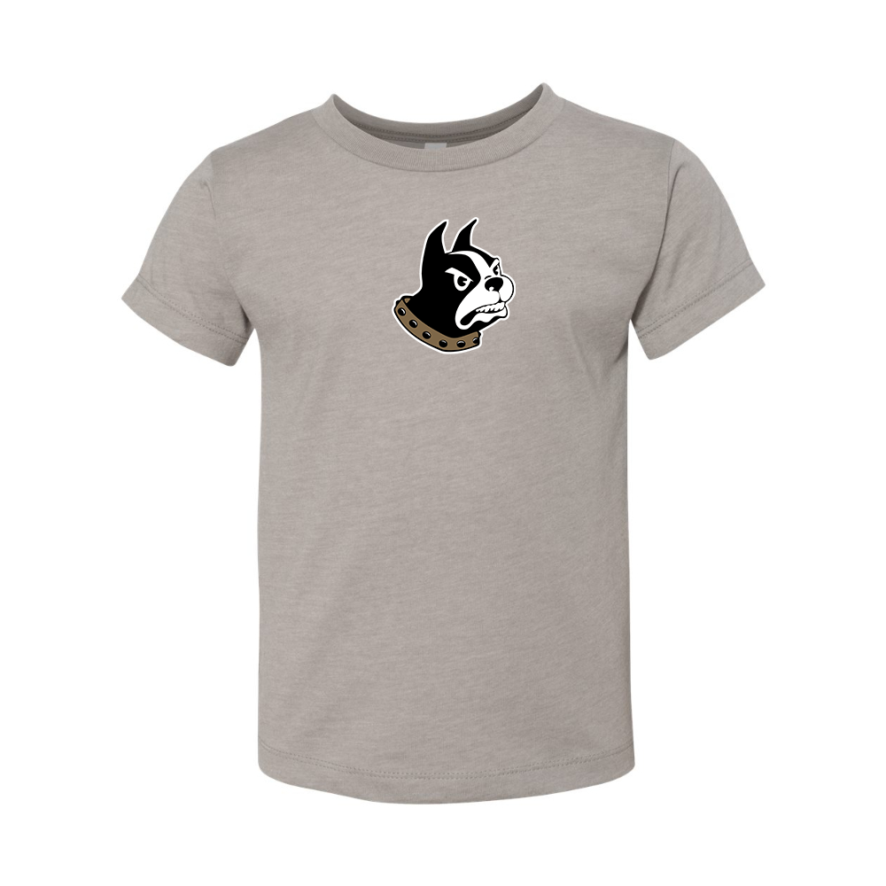 Wofford Terriers BELLA  CANVAS Toddler Jersey Tee