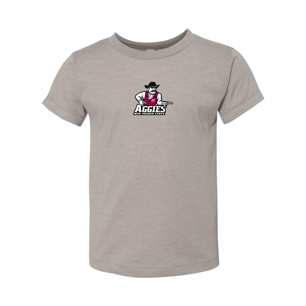 Aggies New Mexico State Logo BELLA  CANVAS Toddler Jersey Tee