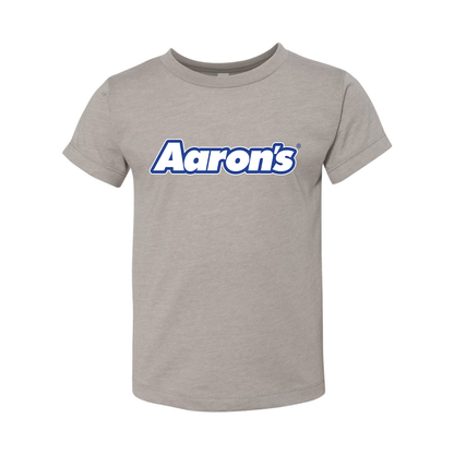 Aaron_s Logo BELLA  CANVAS Toddler Jersey Tee