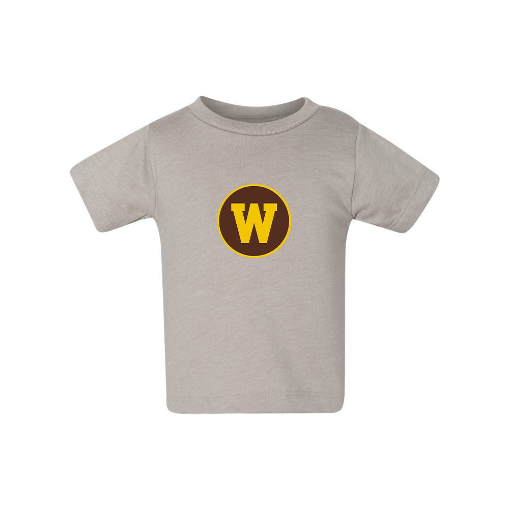 Western Michigan Broncos BELLA CANVAS Infant Jersey Tee