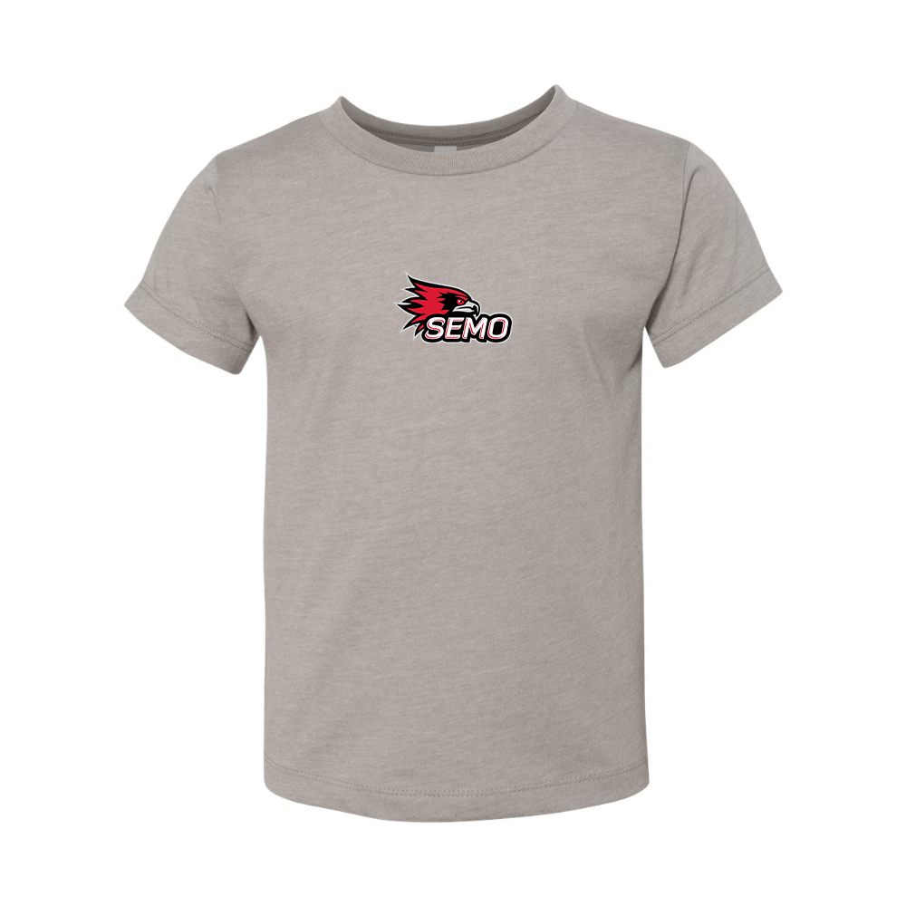 SEMO Redhawks Logo BELLA  CANVAS Toddler Jersey Tee