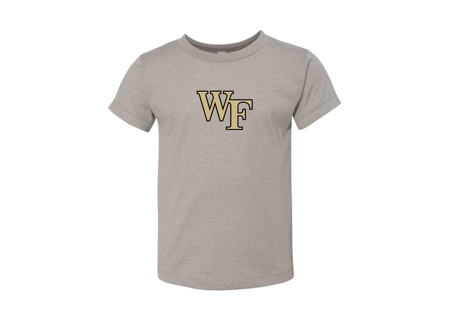 Wake Forest Demon Deacons BELLA  CANVAS Toddler Jersey Tee