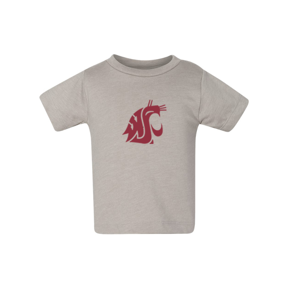 Washington State Cougars BELLA CANVAS Infant Jersey Tee