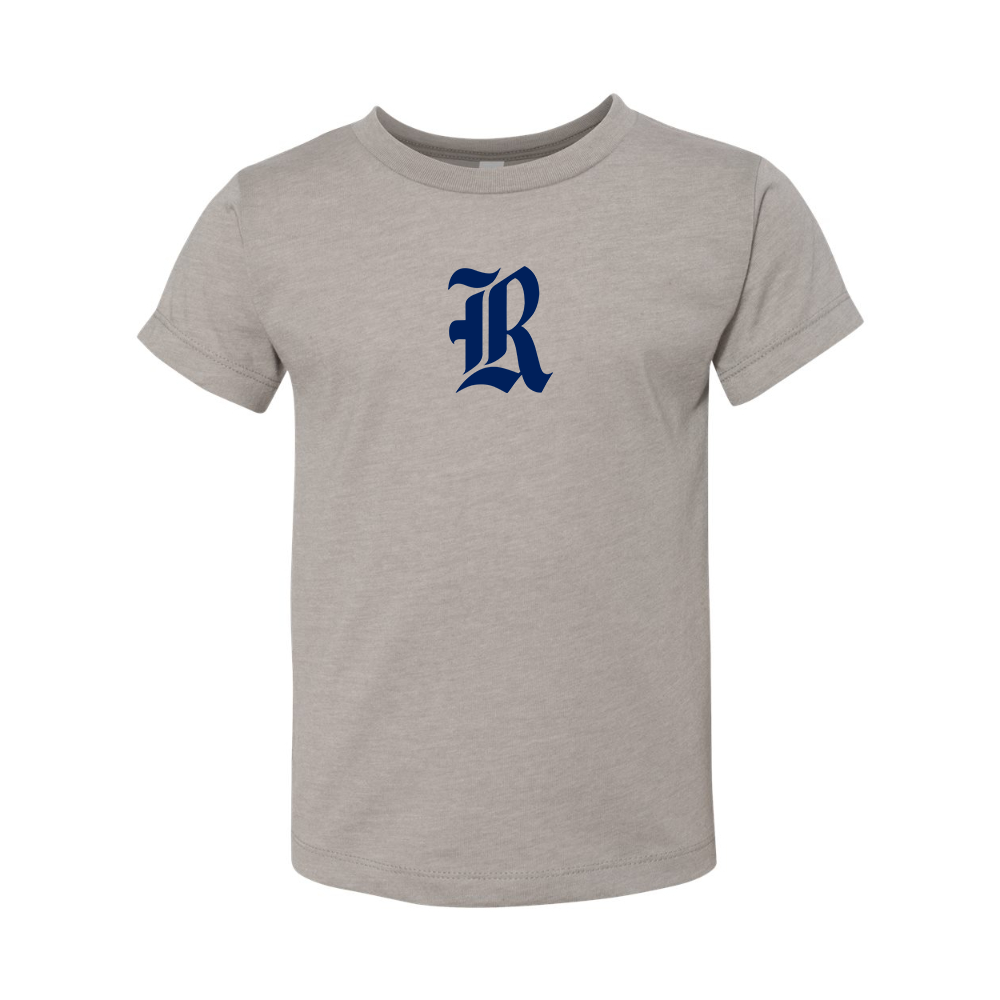 Rice Owls Logo BELLA  CANVAS Toddler Jersey Tee