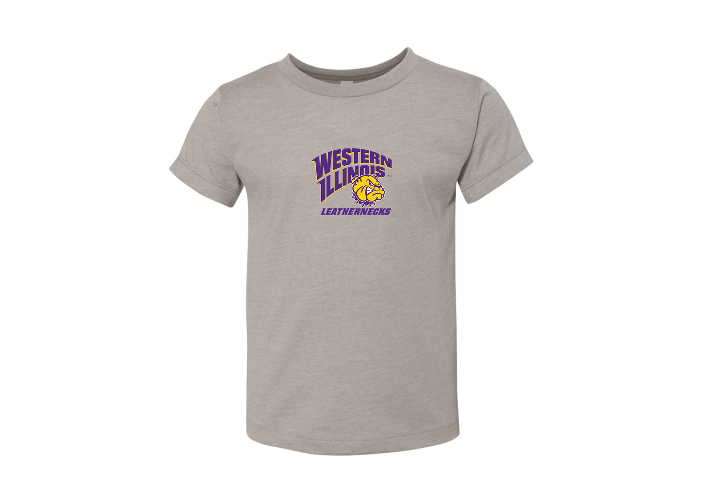 Western Illinois Leathernecks BELLA  CANVAS Toddler Jersey Tee