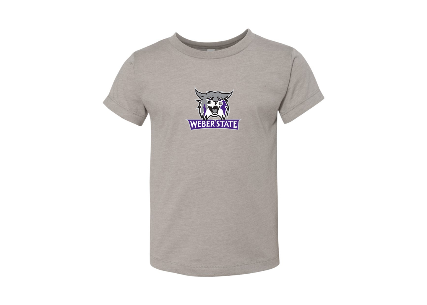 Weber State Wildcats BELLA  CANVAS Toddler Jersey Tee