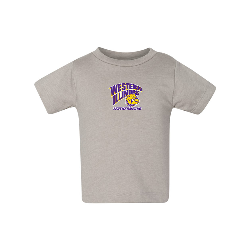 Western Illinois Leathernecks BELLA CANVAS Infant Jersey Tee