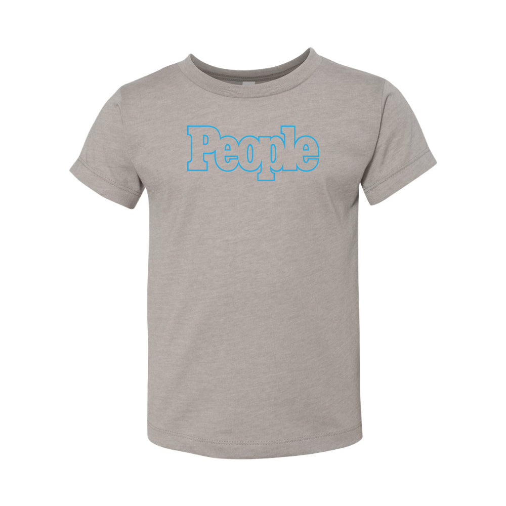 People Magazine Logo BELLA  CANVAS Toddler Jersey Tee