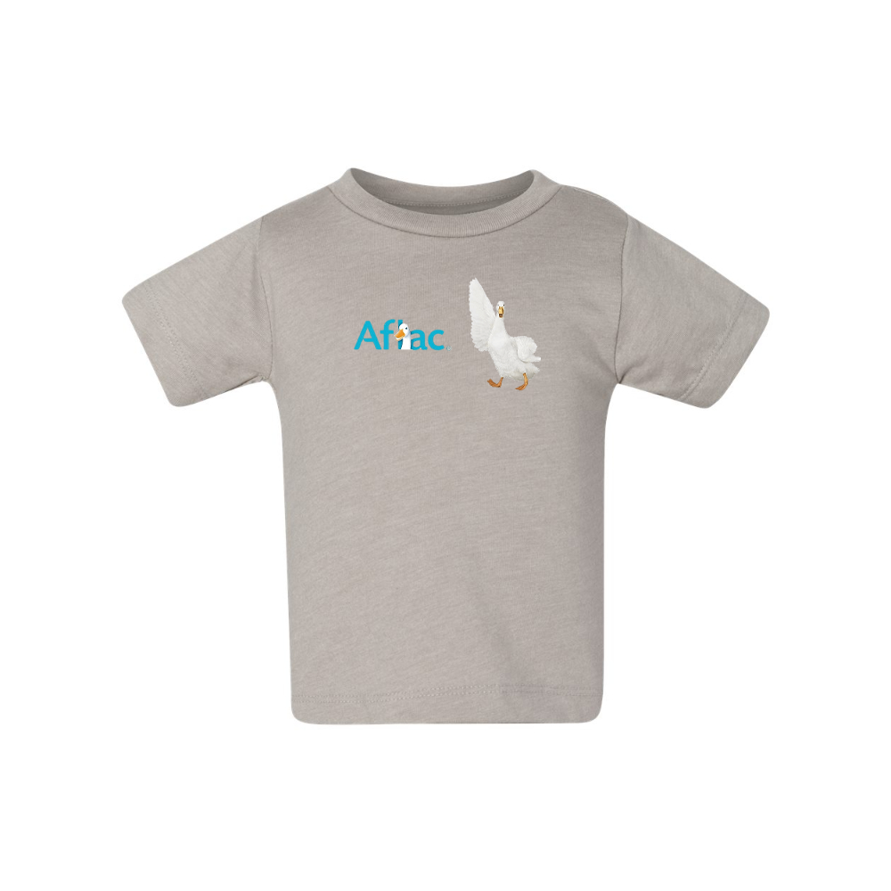 Aflac Logo and Duck BELLA CANVAS Infant Jersey Tee