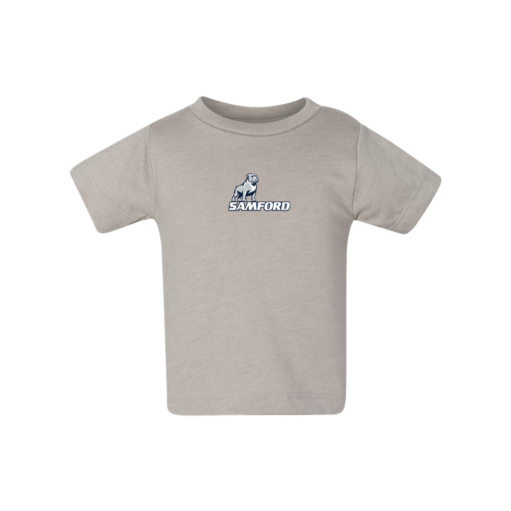 Samford Bulldogs Logo BELLA CANVAS Infant Jersey Tee