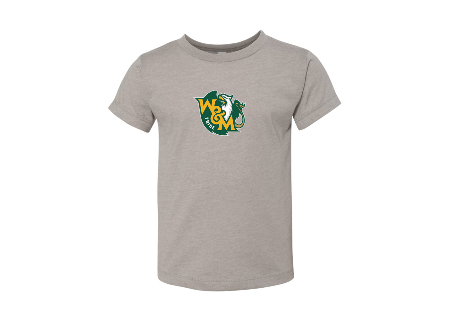 William and Mary Tribe BELLA  CANVAS Toddler Jersey Tee