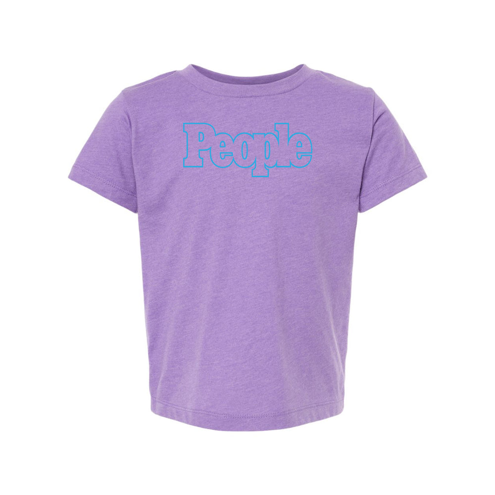 People Magazine Logo BELLA  CANVAS Toddler Jersey Tee