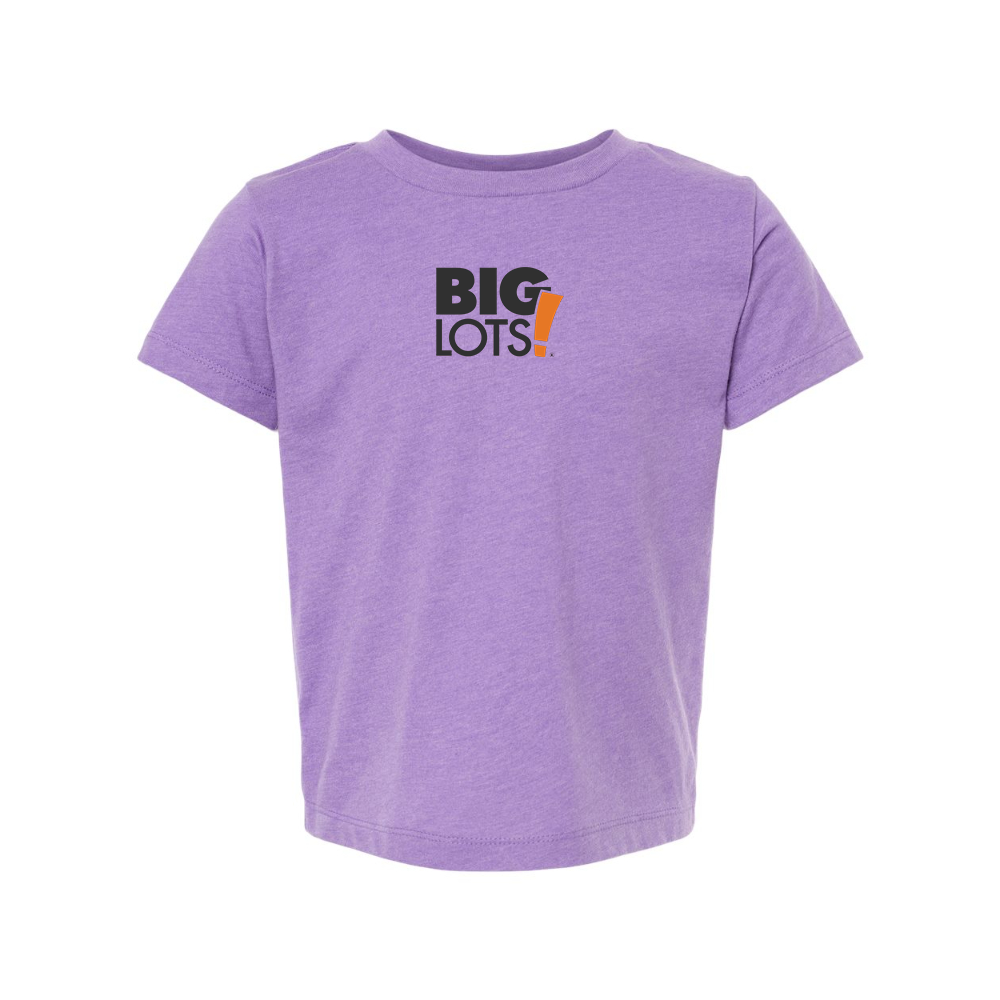 Big Lots Logo BELLA  CANVAS Toddler Jersey Tee