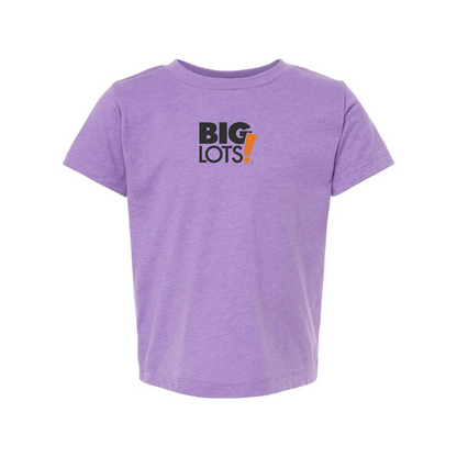Big Lots Logo BELLA  CANVAS Toddler Jersey Tee