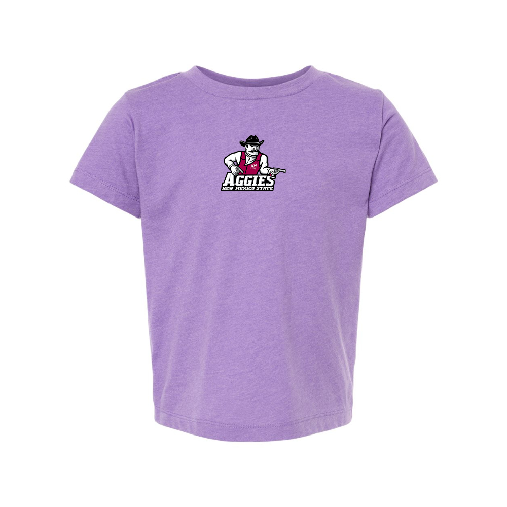 Aggies New Mexico State Logo BELLA  CANVAS Toddler Jersey Tee