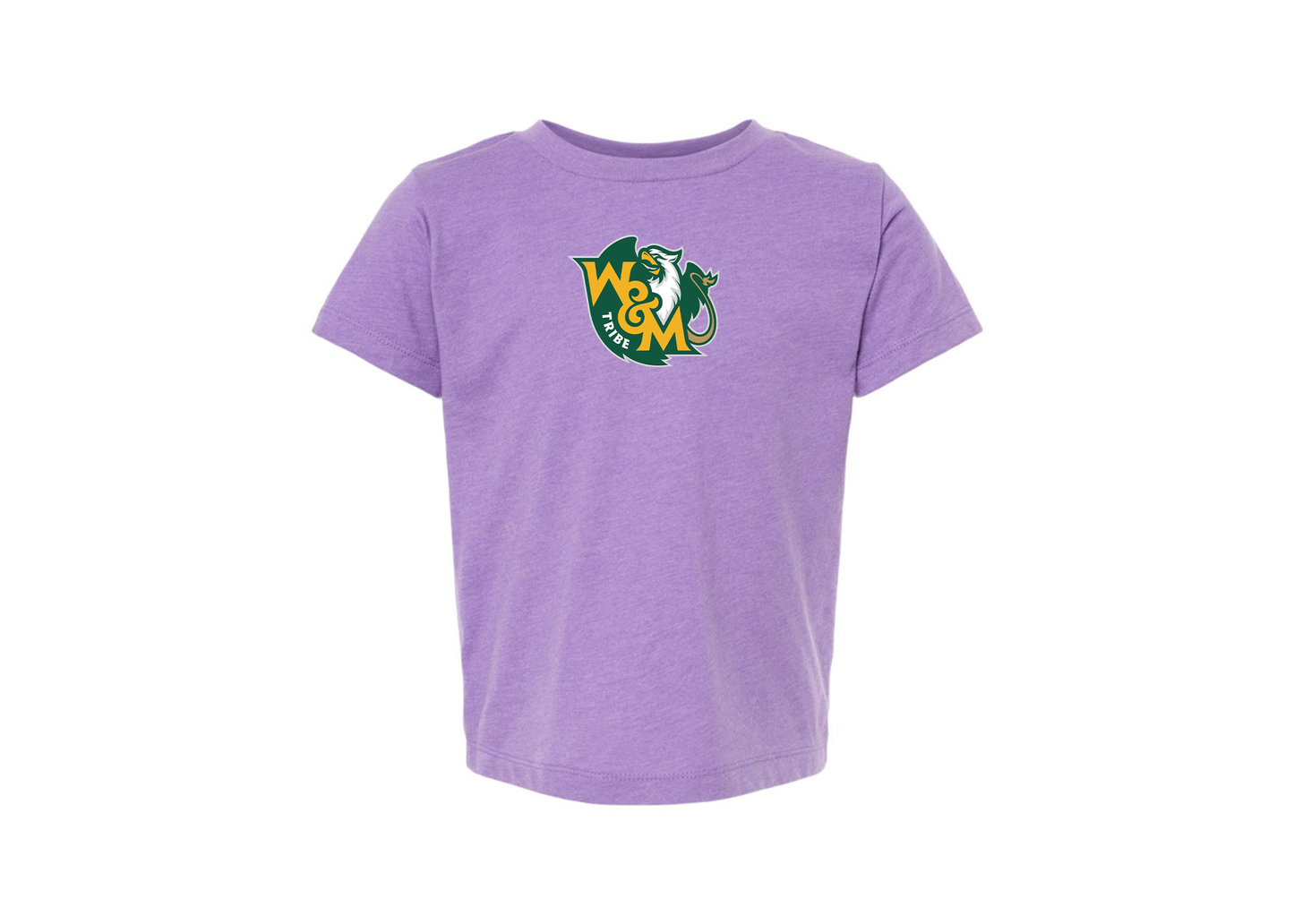 William and Mary Tribe BELLA  CANVAS Toddler Jersey Tee