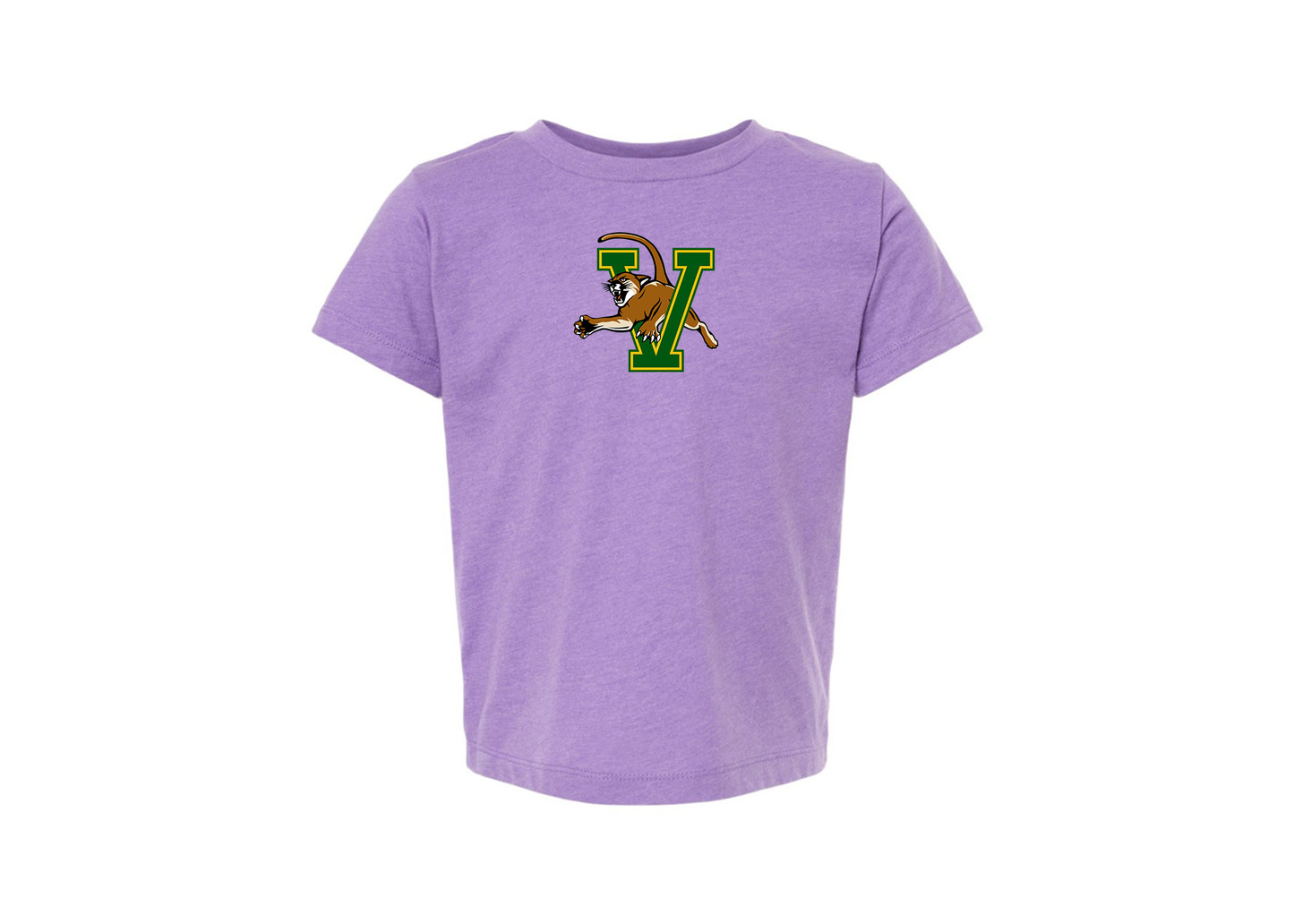 Vermont Catamounts BELLA  CANVAS Toddler Jersey Tee