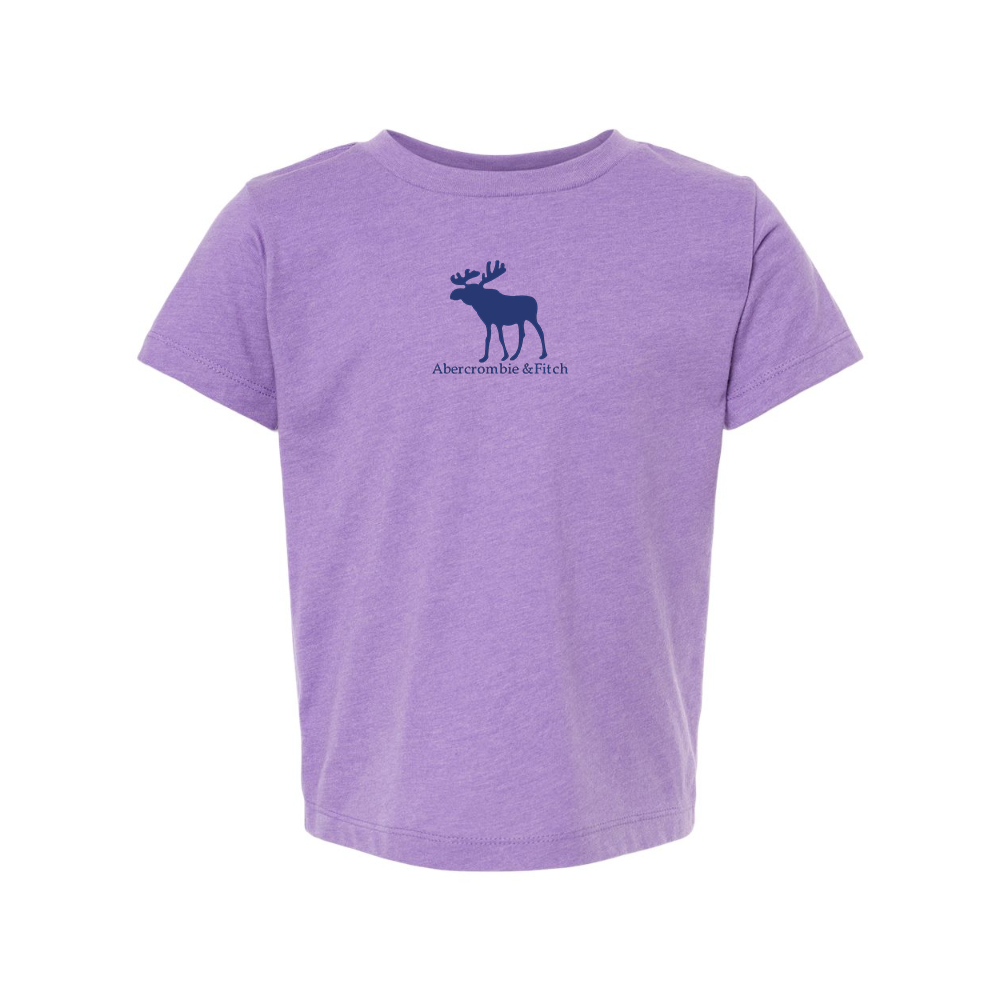 Abercrombie & Fitch Moose Logo BELLA  CANVAS Toddler Jersey Tee