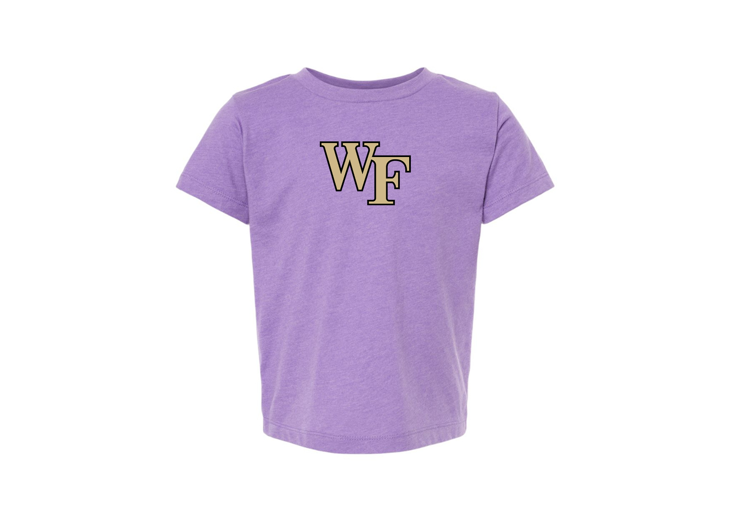 Wake Forest Demon Deacons BELLA  CANVAS Toddler Jersey Tee