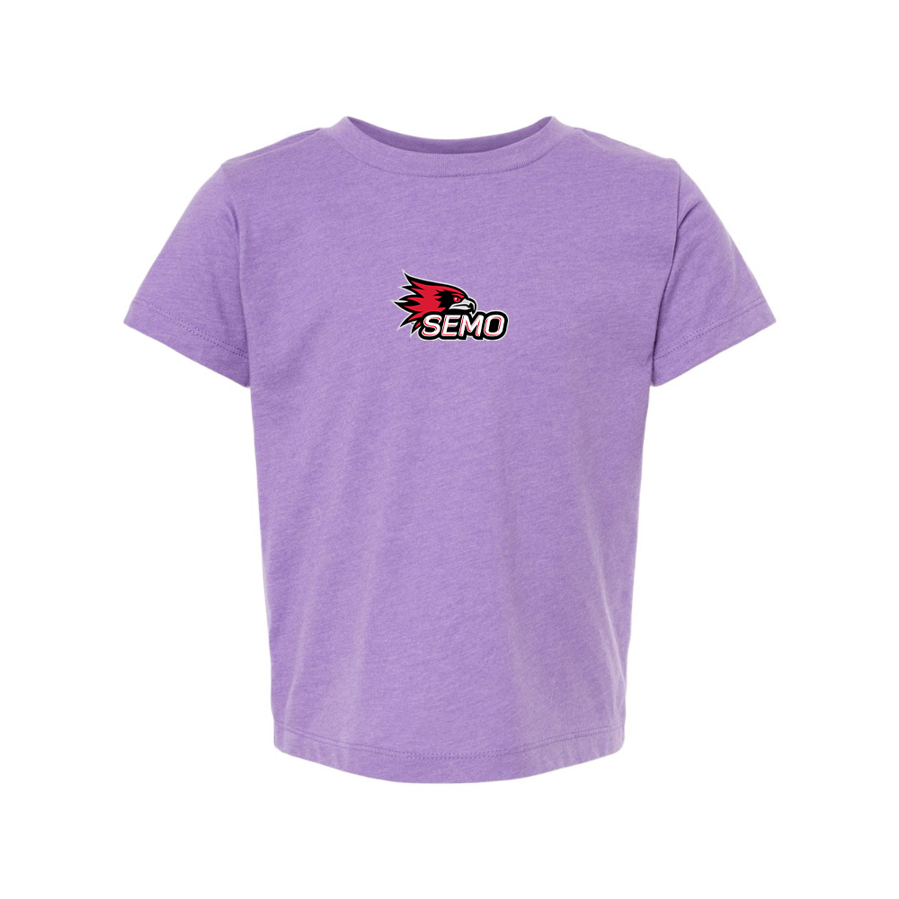 SEMO Redhawks Logo BELLA  CANVAS Toddler Jersey Tee