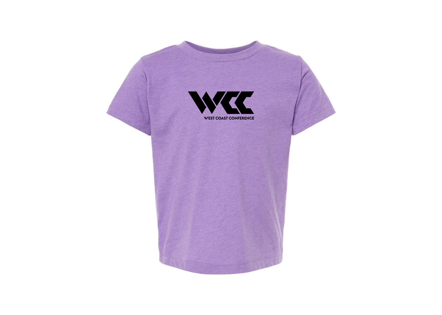 West Coast Conference BELLA  CANVAS Toddler Jersey Tee