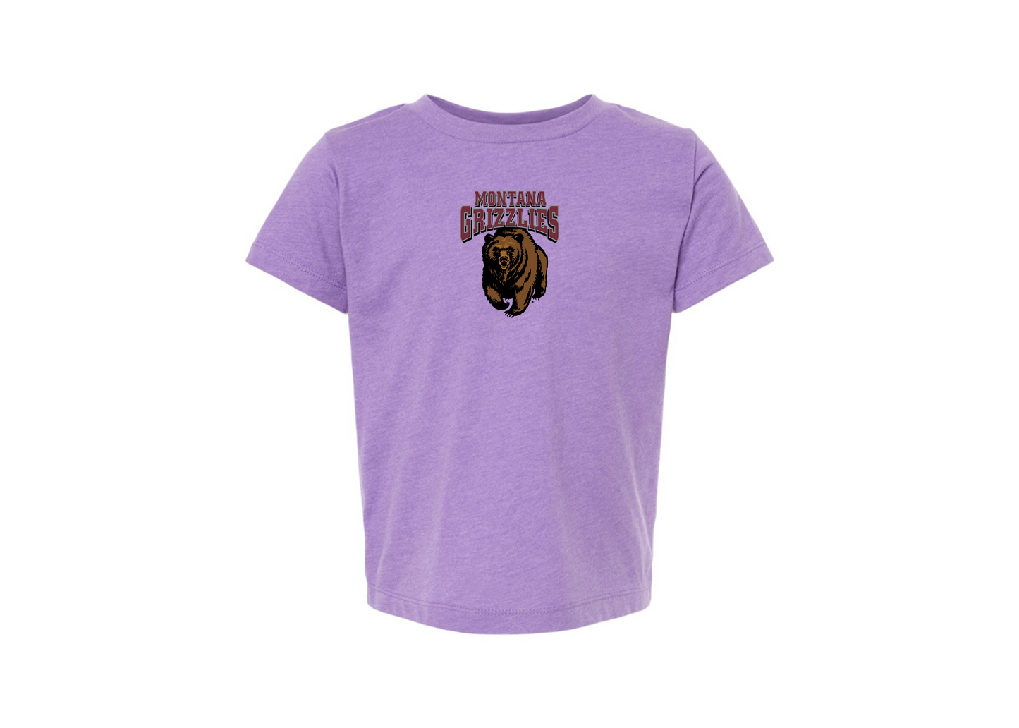 Montana Grizzliesl BELLA  CANVAS Toddler Jersey Tee