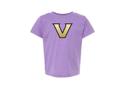 Vanderbilt Commodores BELLA  CANVAS Toddler Jersey Tee