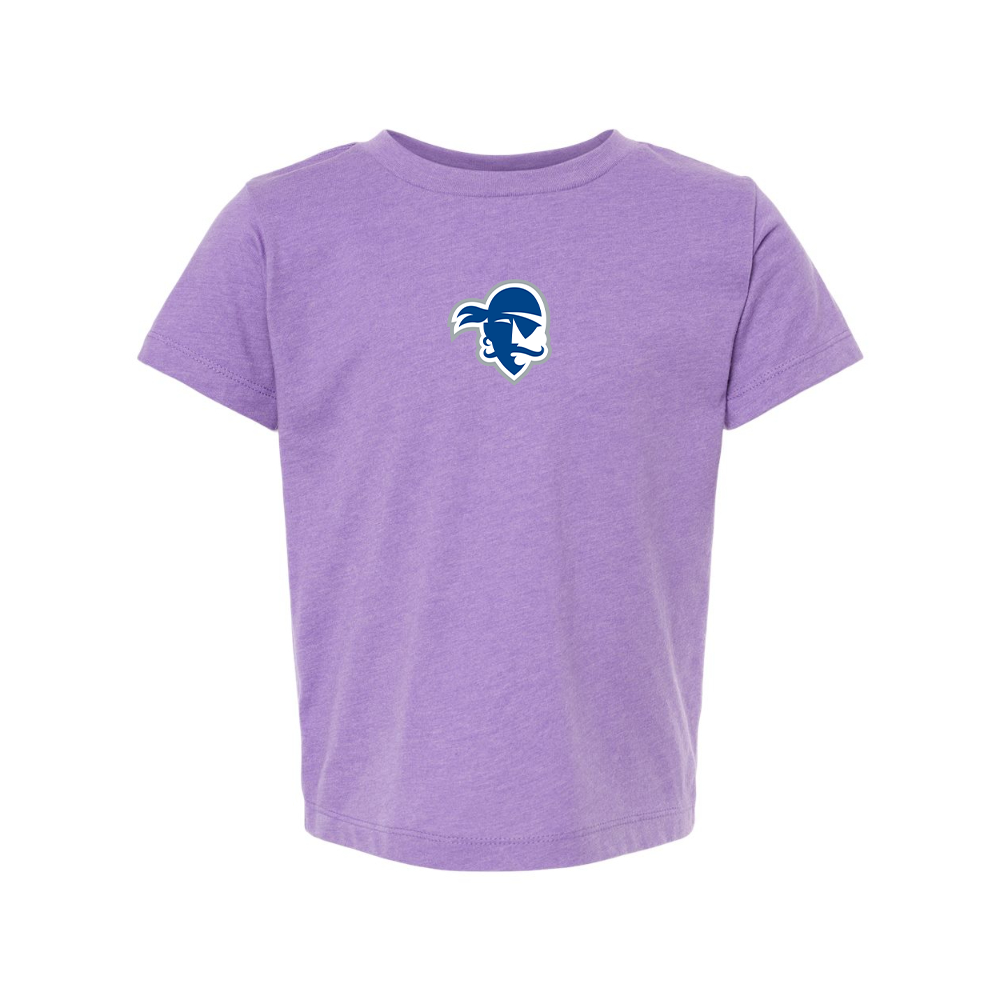 Seton Hall Pirates Logo BELLA  CANVAS Toddler Jersey Tee