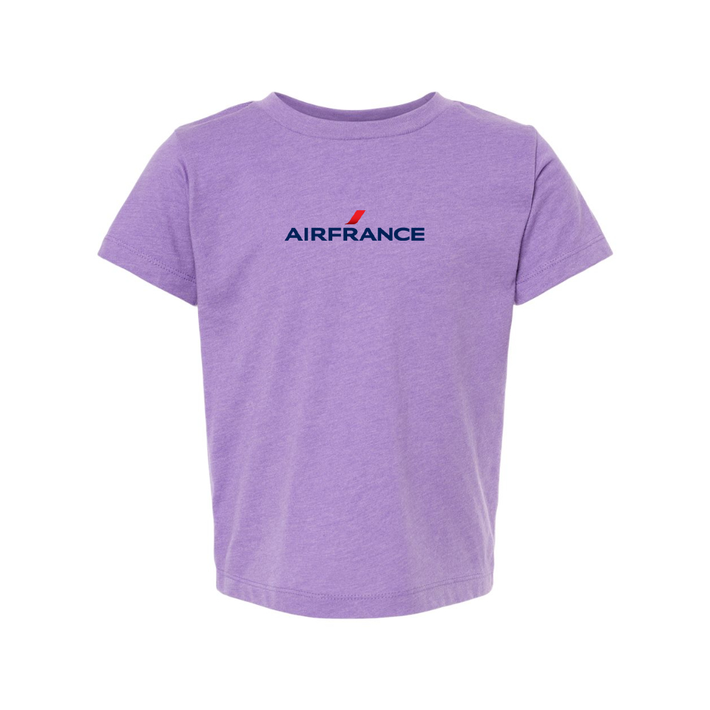 Air France Logo BELLA  CANVAS Toddler Jersey Tee