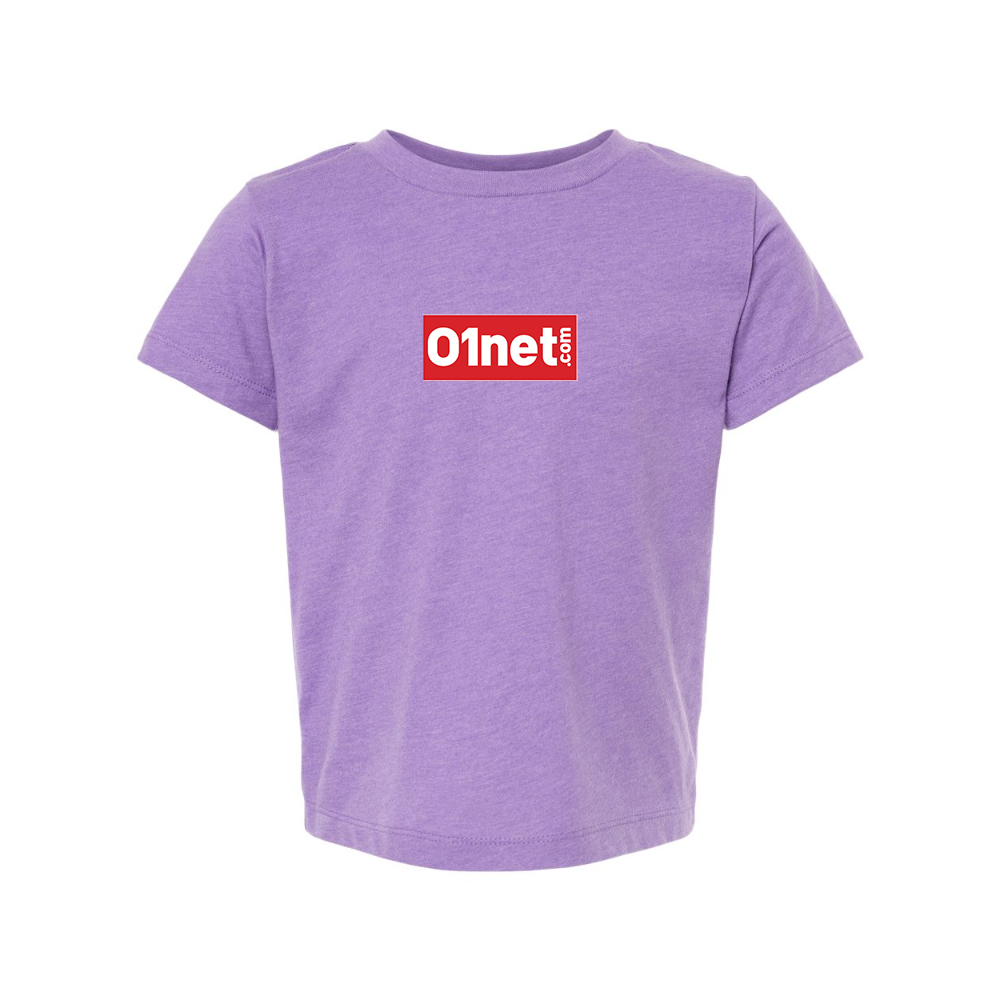 01net Logo BELLA  CANVAS Toddler Jersey Tee