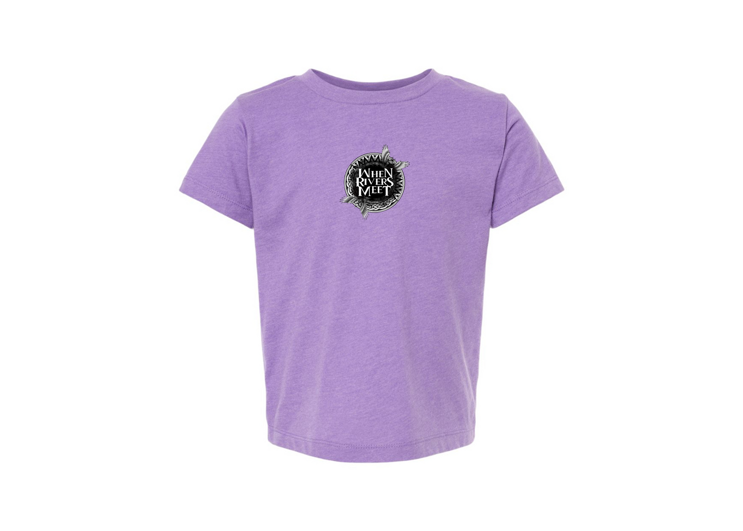 When Rivers Meet BELLA  CANVAS Toddler Jersey Tee