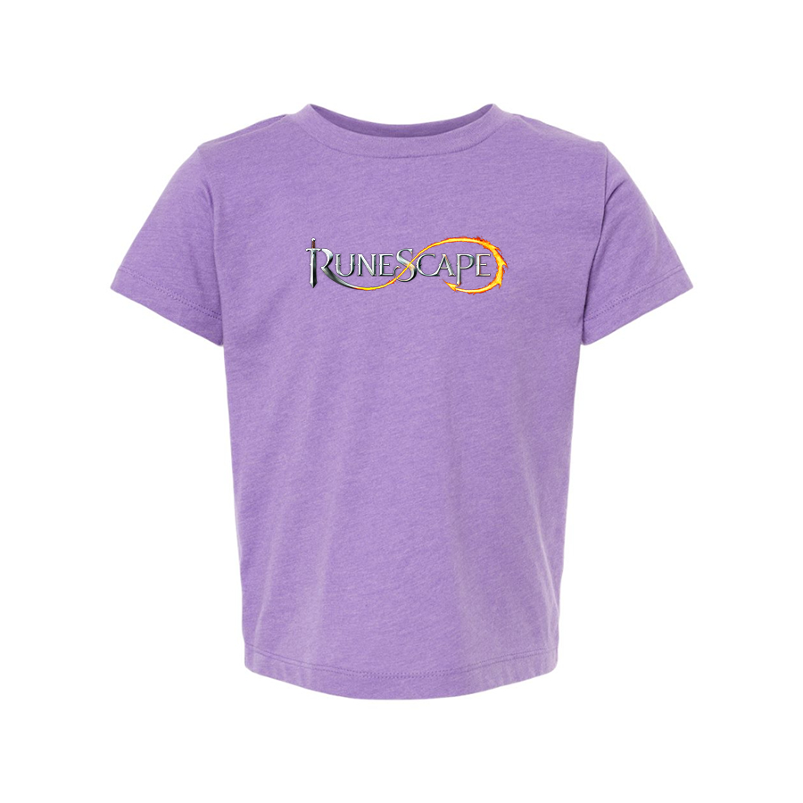 Runescape Logo BELLA  CANVAS Toddler Jersey Tee
