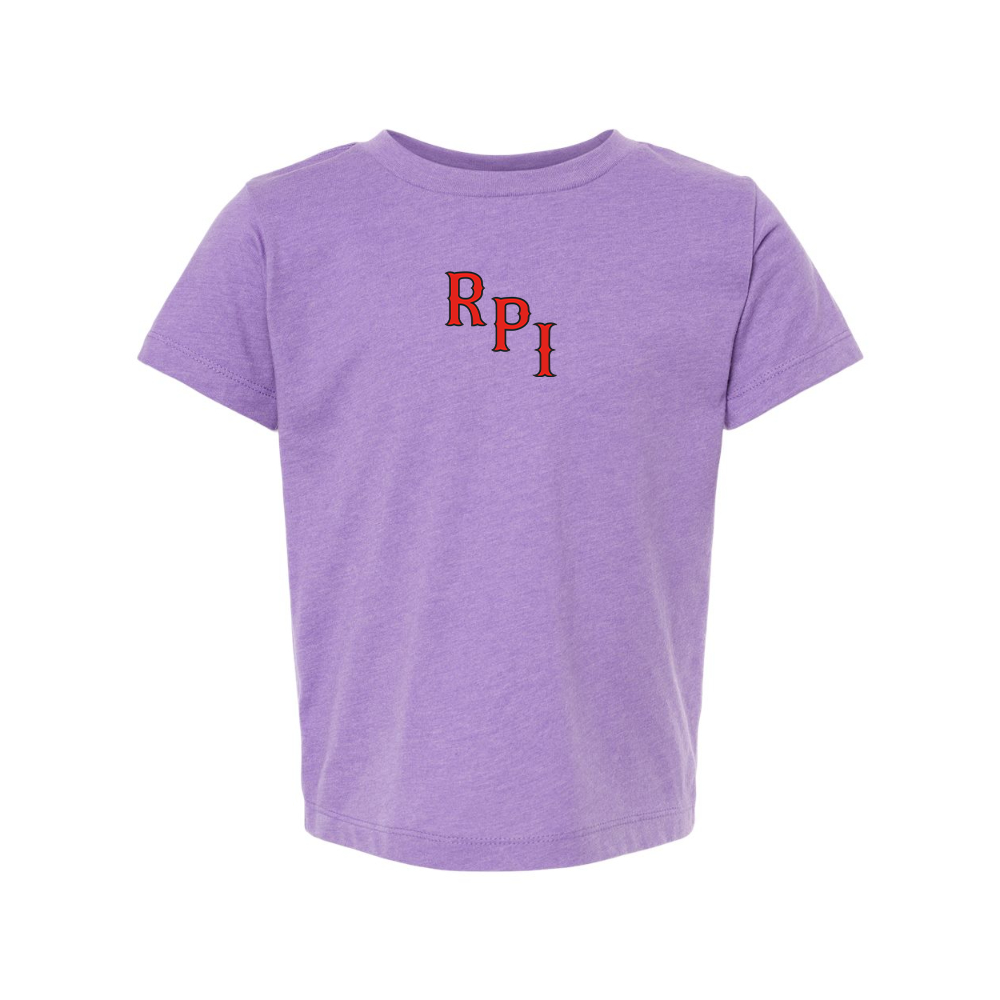 RPI Engineers Logo BELLA  CANVAS Toddler Jersey Tee