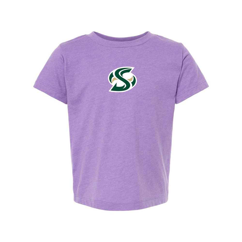 Sacramento State Hornets Logo  BELLA  CANVAS Toddler Jersey Tee