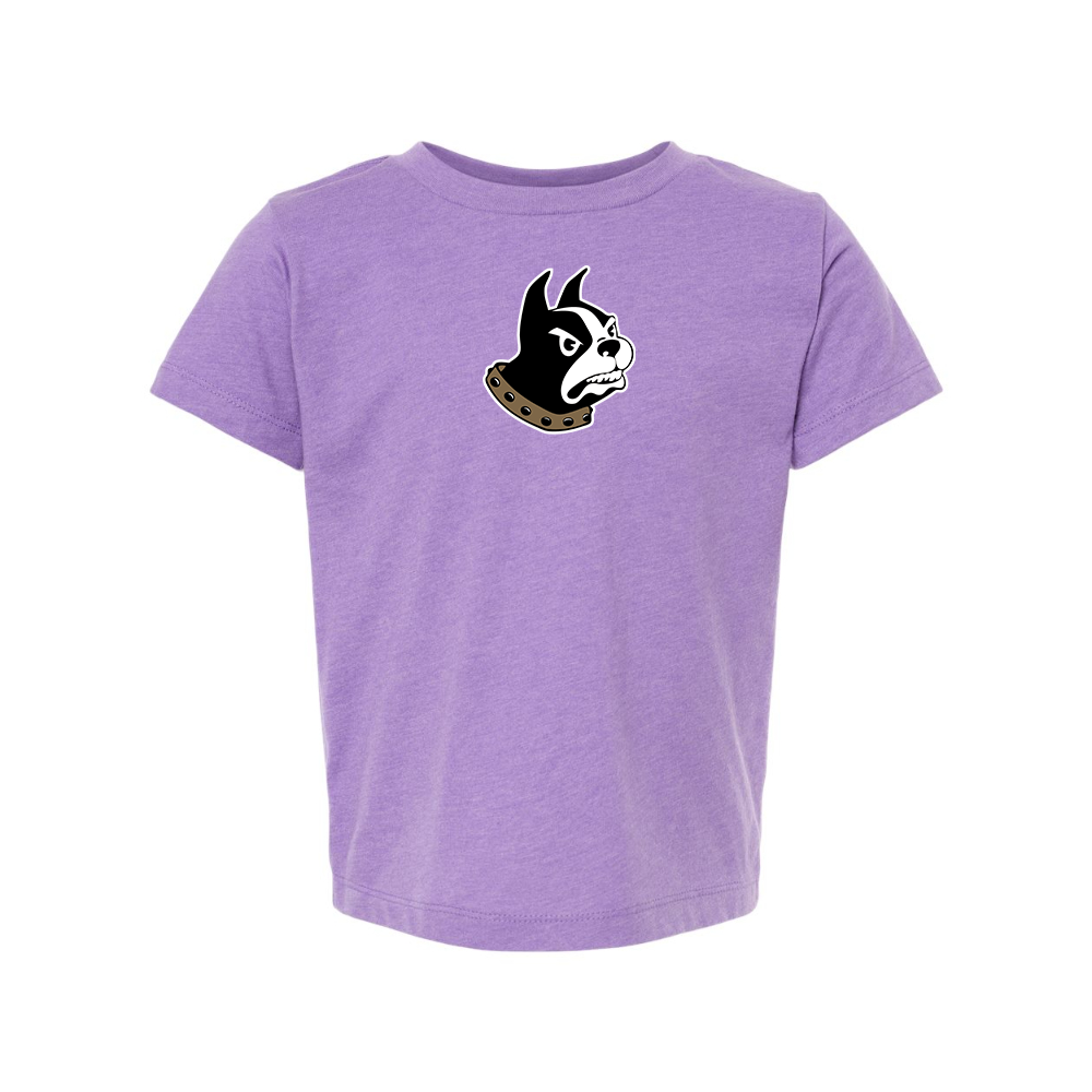 Wofford Terriers BELLA  CANVAS Toddler Jersey Tee