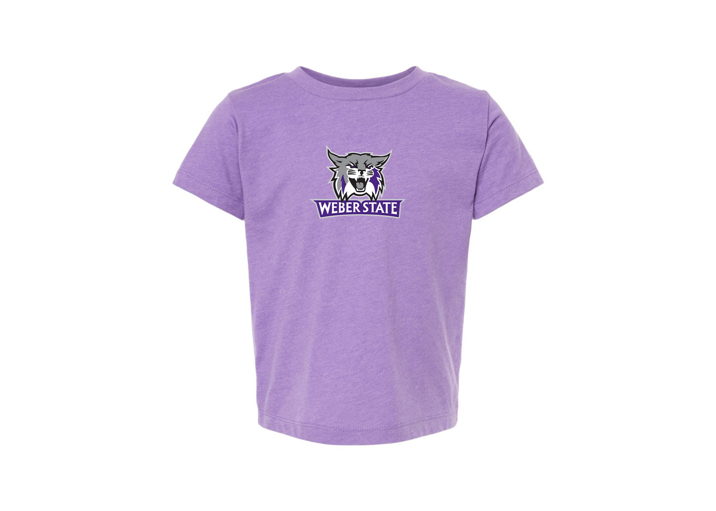 Weber State Wildcats BELLA  CANVAS Toddler Jersey Tee