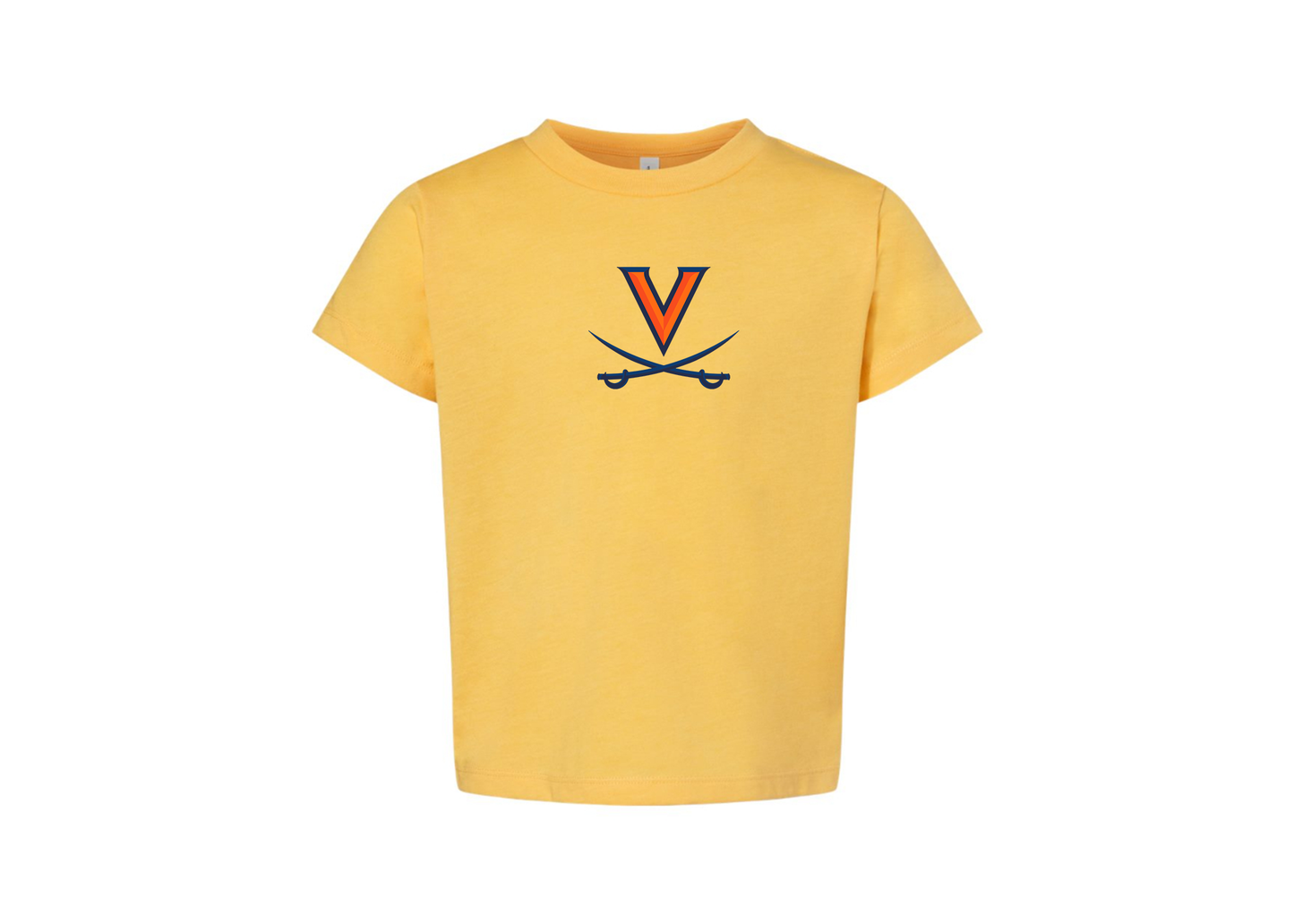 Virginia Cavaliers BELLA  CANVAS Toddler Jersey Tee