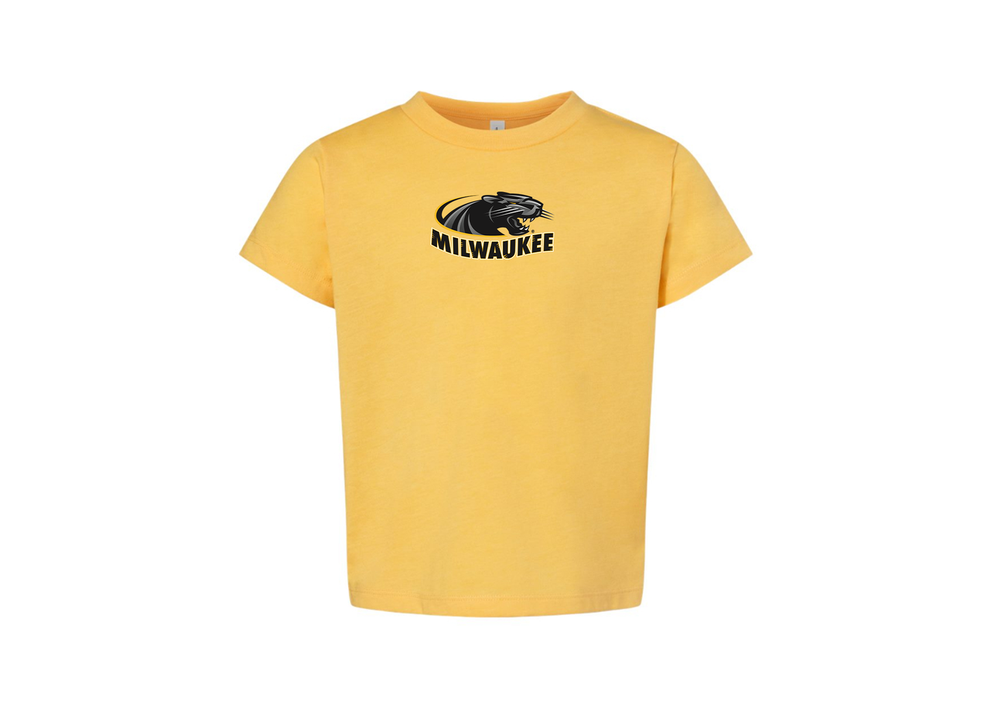Wisconsin Milwaukee Panthers BELLA  CANVAS Toddler Jersey Tee